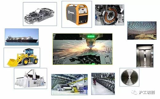 Z6尊龙旗舰厅10米大幅面龙门光纤激光切割机应用行业