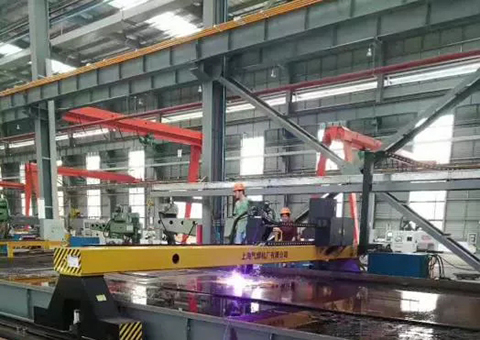 Z6尊龙旗舰厅等离子切割机应用农业机械制造领域案例