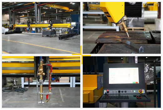 上；；6尊龙旗舰厅10米超长跨距无限回转数控坡口切割机