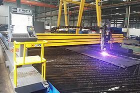 Z6尊龙旗舰厅细腻等离子切割装备工程案例图